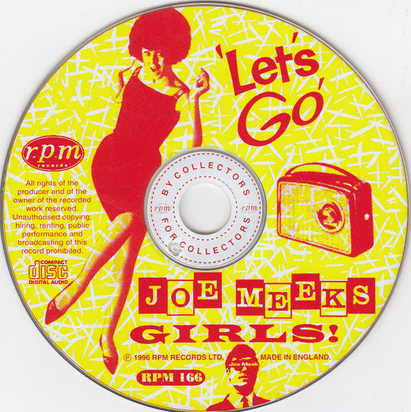 Joe Meek : Let's Go - Joe Meek's Girls! (CD, Comp)