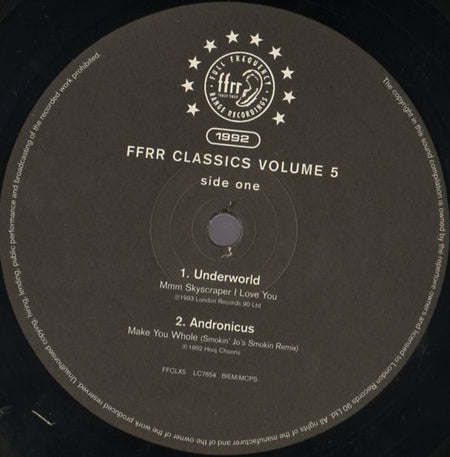 Various : FFRR Classics Volume 5 (12", Num)