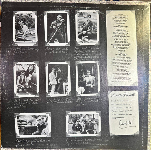 Flash Cadillac & The Continental Kids : Flash Cadillac & The Continental Kids (LP, Album, Ter)