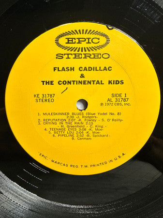Flash Cadillac & The Continental Kids : Flash Cadillac & The Continental Kids (LP, Album, Ter)