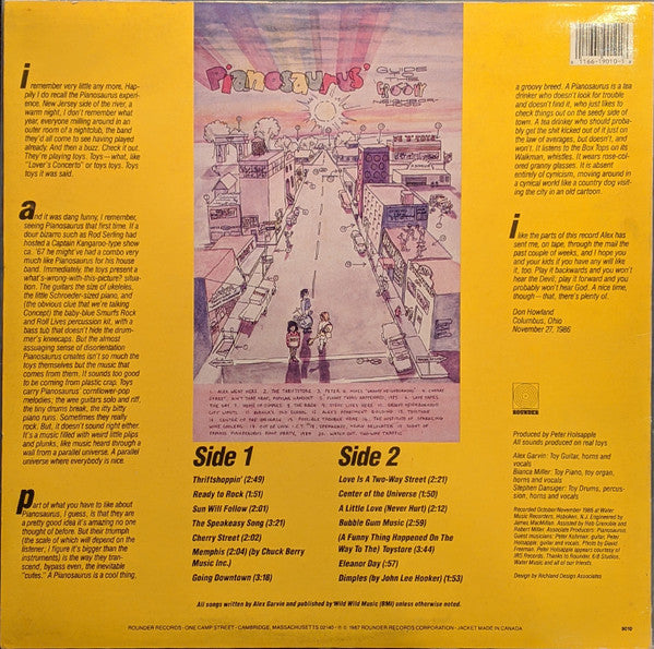 Pianosaurus : Groovy Neighborhood (LP, Album)