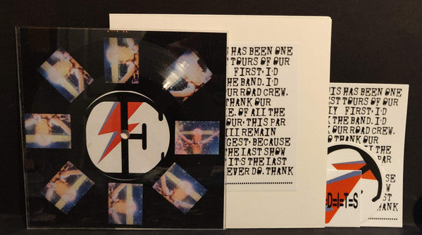 Dead Edits : Everybody, This Has Been One Of The Greatest Tours Of Our Life. We Really, First, I’d Like To Thank The Band. I’d Like To Thank Our Road Crew. And I’d Like To Thank Our Lighting People. Of All The Shows On This Tour, This Particular Show Will Remain (Lathe, 7", Shape, Mono, Pic)