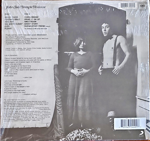 John Cale : Vintage Violence (LP, Album, RE, 180)