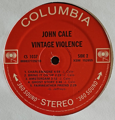 John Cale : Vintage Violence (LP, Album, RE, 180)