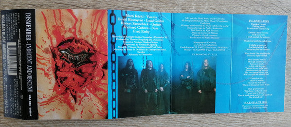 Dismember : Indecent And Obscene (Cass, Album, Chr)