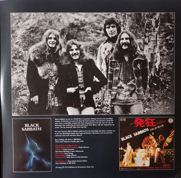 Black Sabbath : Sabotage (LP, Album, RE, RM, RP, 180)