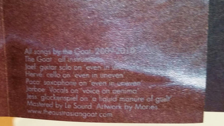 The Austrasian Goat : Stains Of Resignation (Cass, Album, Ltd)