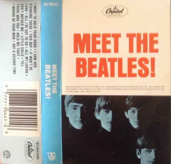 The Beatles : Meet The Beatles! (Cass, Album, RE)