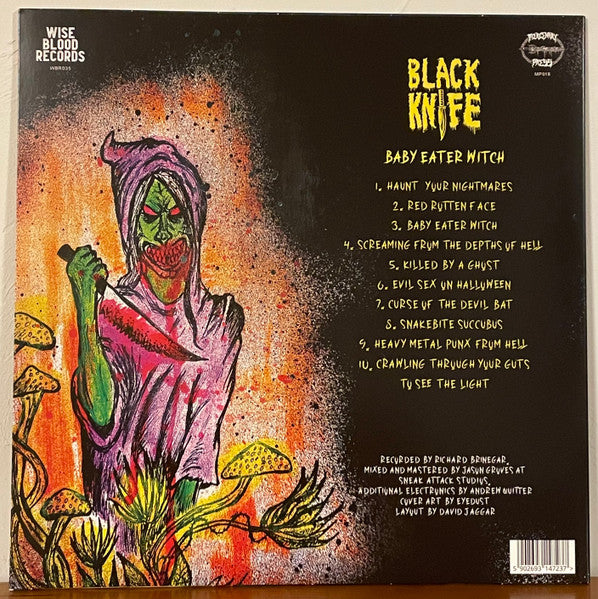 Black Knife : Baby Eater Witch (LP, Ltd, Bog)
