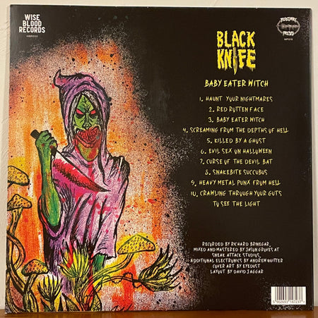 Black Knife : Baby Eater Witch (LP, Ltd, Bog)