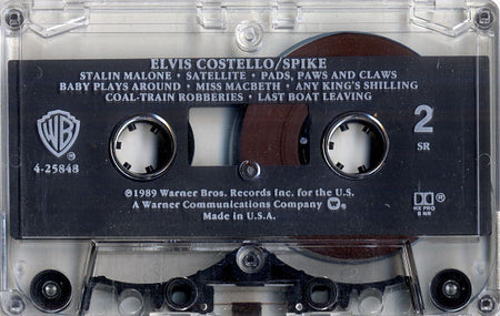 Elvis Costello : Spike (Cass, Album, SR,)