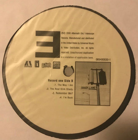 Eminem : The Marshall Mathers LP (2xLP, Album, RE, 180)