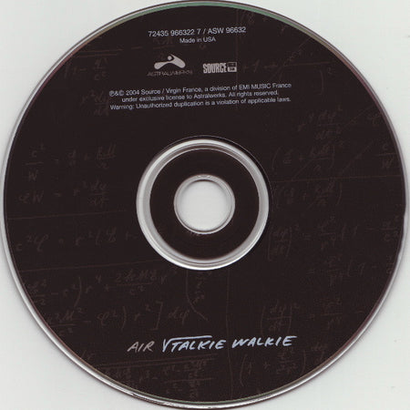 AIR : Talkie Walkie (CD, Album)