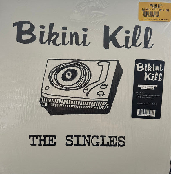 Bikini Kill : The Singles (12", Comp, RE)