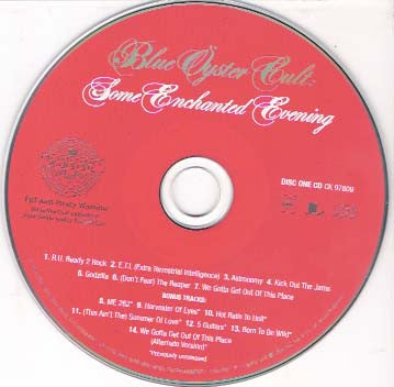 Blue Öyster Cult : Some Enchanted Evening (CD, Album, RE, RM + DVD-V, NTSC)