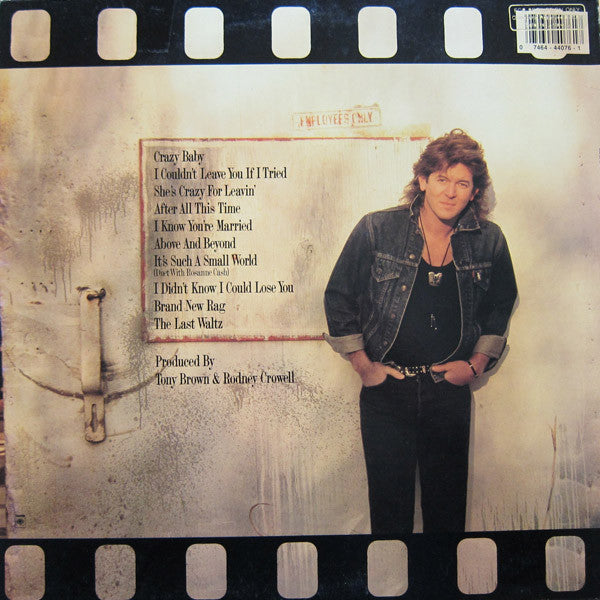 Rodney Crowell : Diamonds & Dirt (LP, Album, Car)