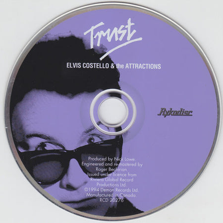 Elvis Costello & The Attractions : Trust (CD, Album, RE, RM)