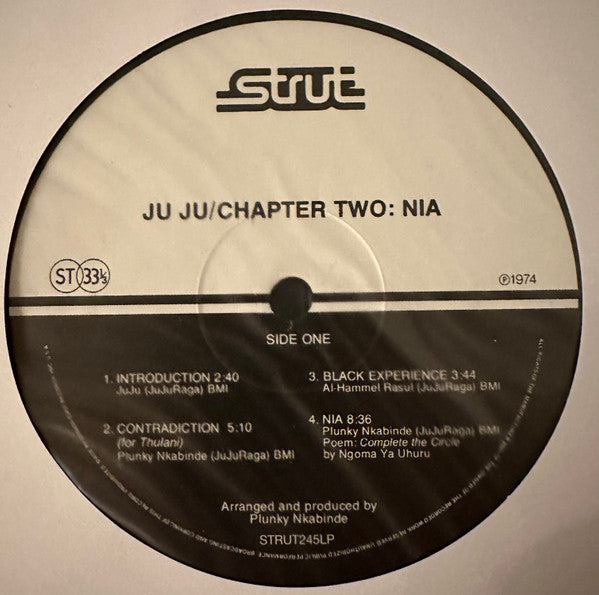 JuJu (9) : Chapter Two: Nia (LP, Album, RE)