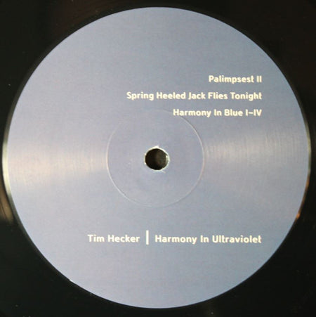 Tim Hecker : Harmony In Ultraviolet (2x12", Album, RE)