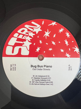 Bug Bus Piano : Out Under Streets (LP, Album)