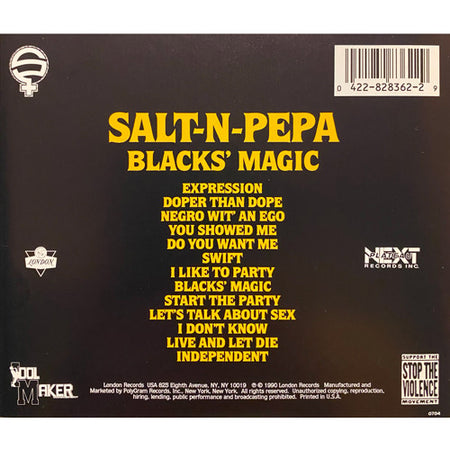 Salt 'N' Pepa : Blacks' Magic (CD, Album)