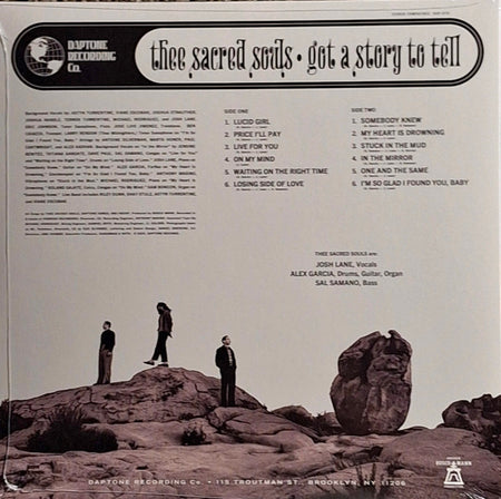 Thee Sacred Souls : Got A Story To Tell (LP, Album)