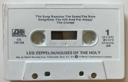Led Zeppelin : Houses Of The Holy (Cass, Album, RE)