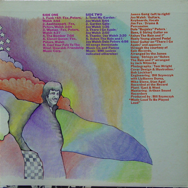 James Gang : James Gang Rides Again (LP, Album, RE, Gat)