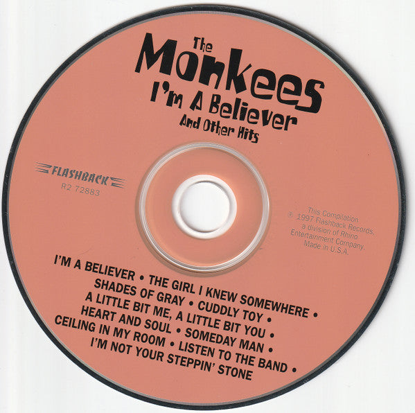 The Monkees : I'm A Believer And Other Hits (CD, Comp)