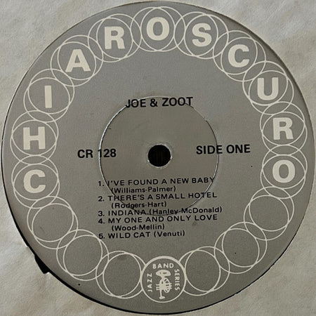 Joe Venuti and Zoot Sims : Joe & Zoot (LP, Album, Nor)