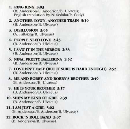 ABBA : Ring Ring (CD, Album, RE)
