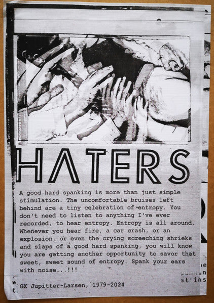 The Haters : 12 45 45 12 (12", Album)