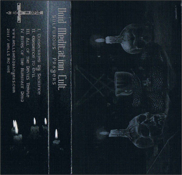 Void Meditation Cult : Sulfurous Prayers (Cass)