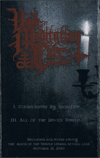 Void Meditation Cult : Sulfurous Prayers (Cass)