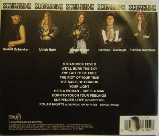 Scorpions : Taken By Force (CD, Album, RE)
