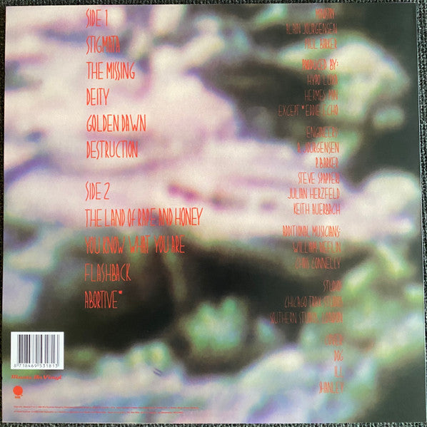 Ministry : The Land Of Rape And Honey (LP, Album, RE)