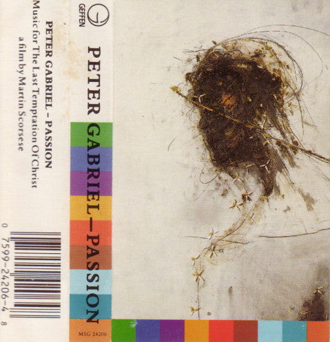 Peter Gabriel : Passion (Music For The Last Temptation Of Christ) (Cass, Album, SR,)