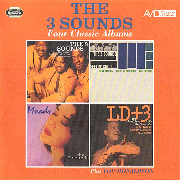 The 3 Sounds*, Lou Donaldson : Four Classic Albums (2xCD, Comp)