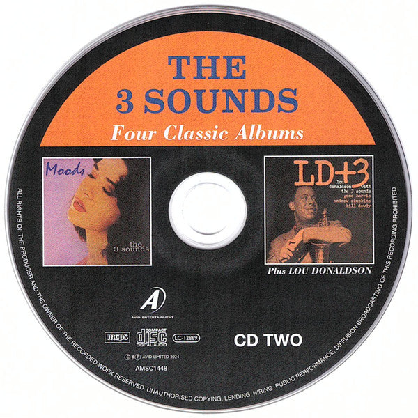 The 3 Sounds*, Lou Donaldson : Four Classic Albums (2xCD, Comp)