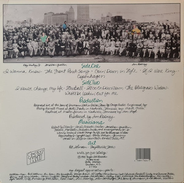 Robert Earl Keen, Jr.* : The Live Album (LP, Album)