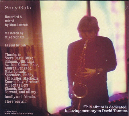 Matt Luczak : Sony Guts (CDr, Album)