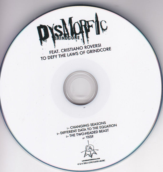 Dysmorfic Feat. Cristiano Roversi : To Defy The Laws Of Grindcore (CDr, EP)