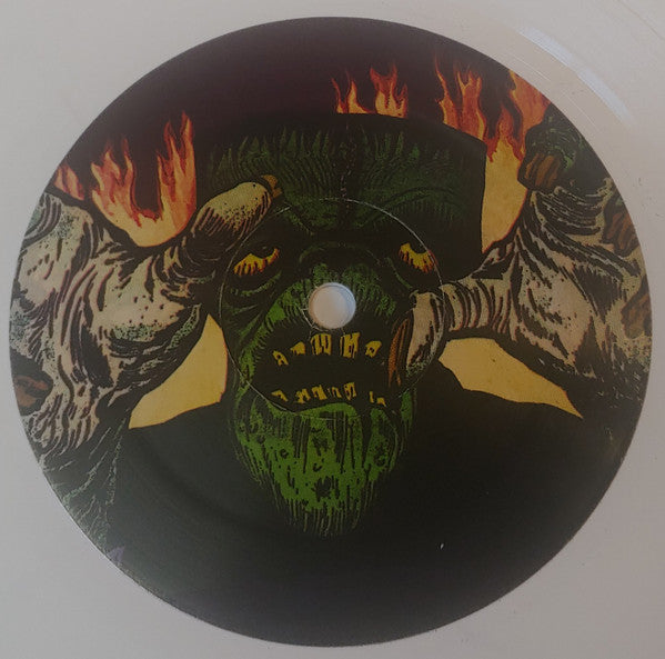 Electric Frankenstein : It's Moving! It's Alive! (LP, Album, Whi)