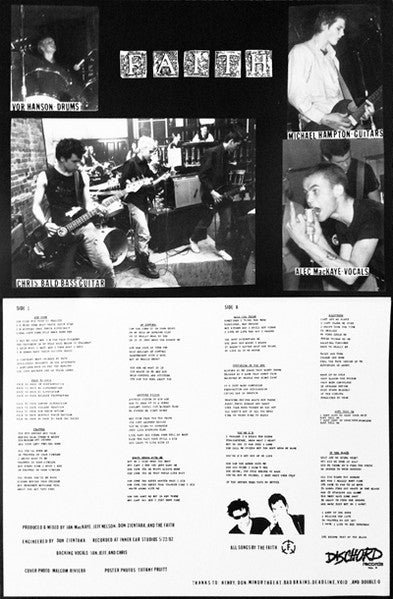 The Faith* / Void (12) : The Faith / Void (LP, Album, RE, RM, RP)