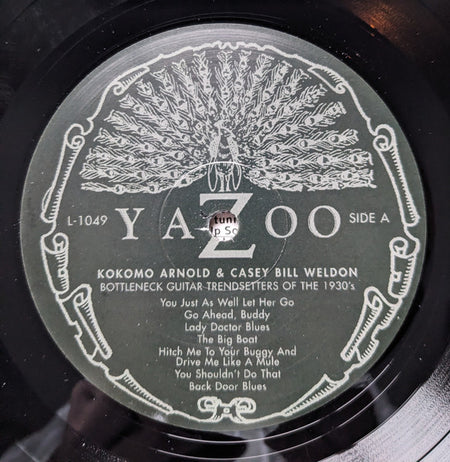 Casey Bill Weldon / Kokomo Arnold : Bottleneck Guitar Trendsetters Of The 1930's (LP, Comp, Ltd, RE, 180)