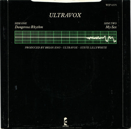 Ultravox : Dangerous Rhythm (7", Single, RE)