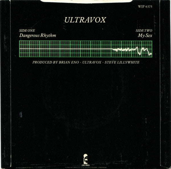 Ultravox : Dangerous Rhythm (7", Single, RE)