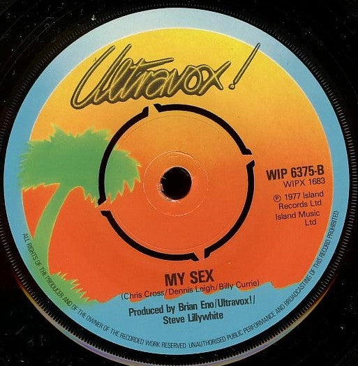 Ultravox : Dangerous Rhythm (7", Single, RE)