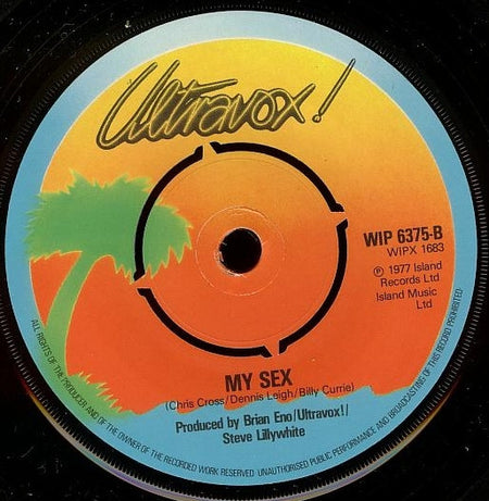 Ultravox : Dangerous Rhythm (7", Single, RE)