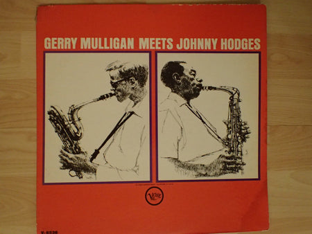 Gerry Mulligan & Johnny Hodges : Gerry Mulligan Meets Johnny Hodges (LP, RE)